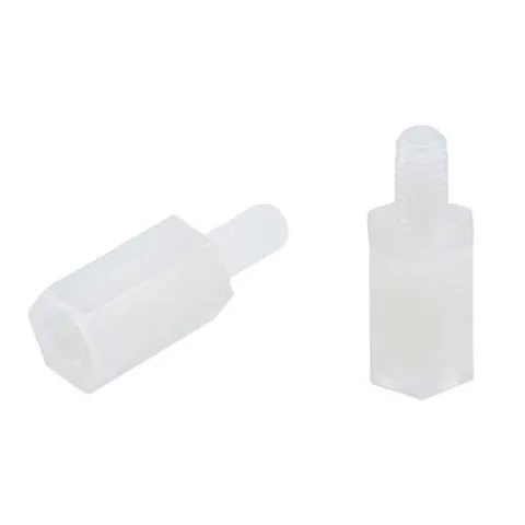 M3x20mm Plastik Yükseltme Parçası Dişi-Erkek - 10 Adet