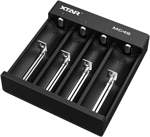 Xtar MC4S Taşınabilir Li-ion Ni-Mh 4'lü Pil Şarj Cihazı