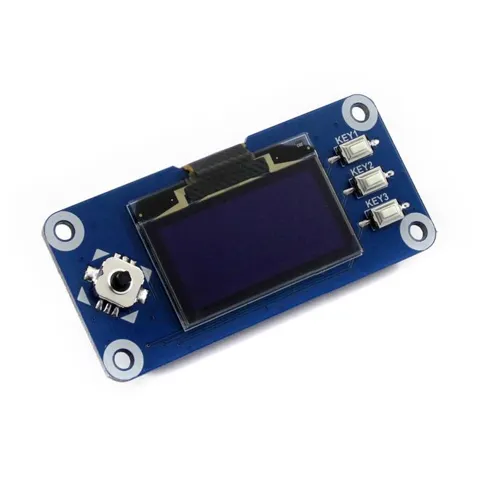 WaveShare 1.3 inch OLED Ekran HAT (Raspberry Pi için) - 128x64