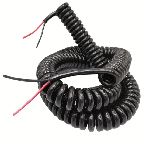 2 Damarlı Yaylı Spiral Kablo 2.5m 24AWG
