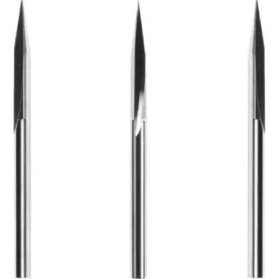 Snapmaker Düz Oluklu V-Bits, 3 Adet (Straight Groove V-Bits)