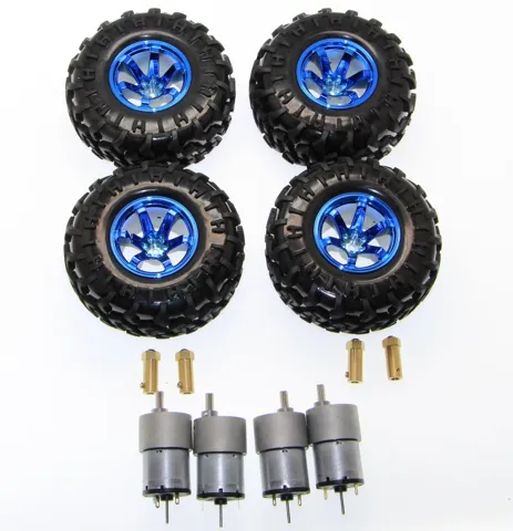 Arazi Robot Forceup  Motor Teker  set