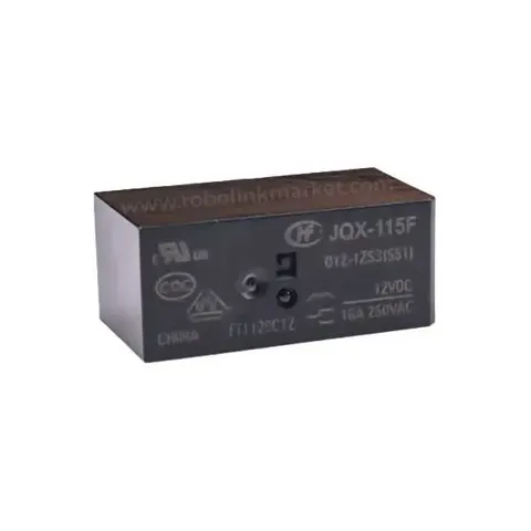 JQX-115F ( HF115 ) / 012-1ZS3 Röle 12VDC 16A