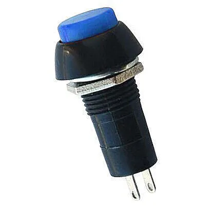 Plastik Basmalı Buton PBS-11B Anlık Mavi