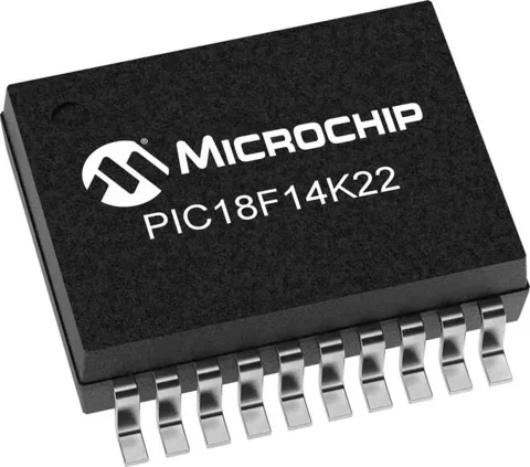 PIC18F14K22-I/SS 8-Bit 64MHz Mikrodenetleyici SSOP20