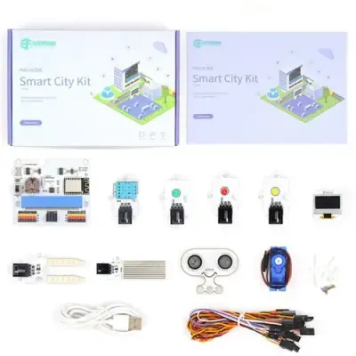 Elecfreaks microBit Smart City Kit - Akılı Şehir Kiti (microBit hariç)