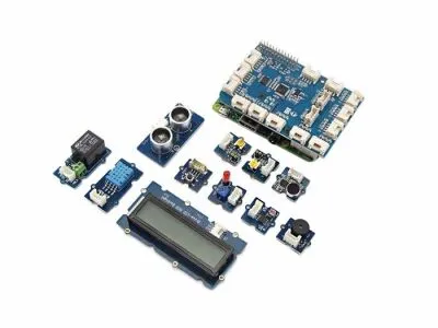 GrovePi+ Başlangıç Kiti (Raspberry Pi B/B+/A+/2/3/4 Uyumlu)