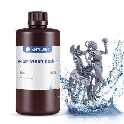 HD Gri - Suyla Yıkanabilir Reçine (Water-Wash Resin+) - 1 Kg - SSX2HG