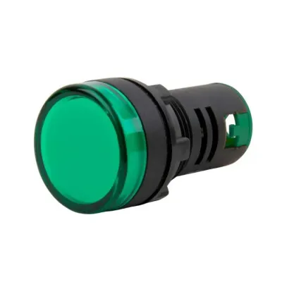 AD16-22DS 24V AC/DC Sinyal Lambası - Yeşil