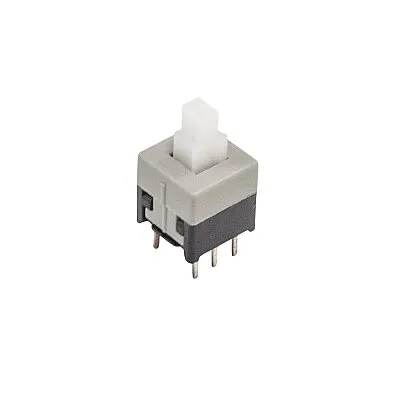 6 Pinli 8.5x8.5mm Anahtarlı Buton