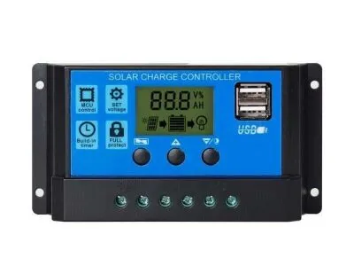 Solar Panel Akü Şarj Cihazı 10A 12/24V (Solar Charge Cotroller)