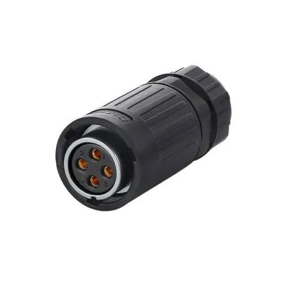 YA-20-J04PE-01-001 4-Pin Su Geçirmez Konnektör - Dişi