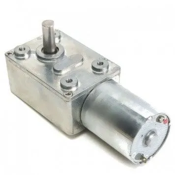 L Tipi 12V 6 RPM Redüktörlü DC Motor