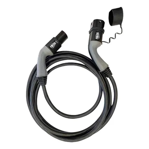 22kW Destekli 10M Elektrikli Araç Şarj Kablosu - HCC-22T2-10