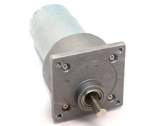 12V 50 Rpm 60mm Redüktörlü DC Tork Motoru