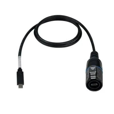 LP16-TYPEC-MP-MP-1M-002 Su Geçirmez Type C 3.1 Erkek Konnektör - 1M Kablo