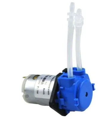12V Peristaltik Sıvı Pompası - Mavi, 47 ml/d (NKP-DC-B08G)