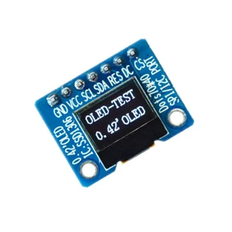 0.42 inc72x40 Oled Lcd Ekran i2c/spi  SSD1306 7 pin