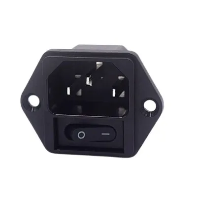 HD-901 Erkek Power Soketi T85 On-Off Anahtarlı