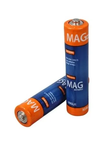 Mag Batteries MG-26172 Karbon Çinko AAA 2'li Paket İnce Kalem Kumanda Pili