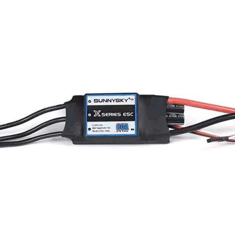 SunnySky X serisi ESC 80A 2-6S LiPO ESC Bec  5V/6V/7.4V @ 5A X80A