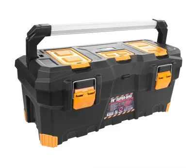 Super Bag ASR-4052 26 İnç Black Alüminyum Saplı Alet Çantası - 4 Adet (1 Koli)