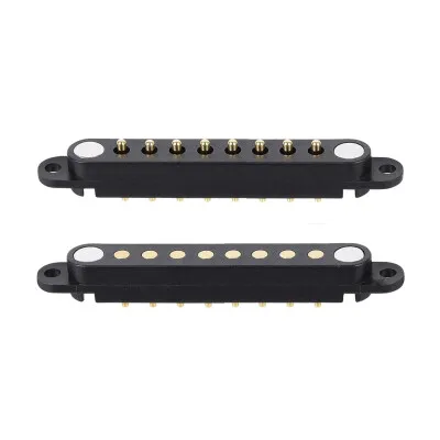 8-Pin 2.54mm Pogo Pin Manyetik Konnektör Takımı - Kulaklı