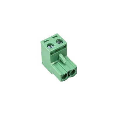 2 Pin 5.08mm Dişi Geçmeli Yeşil Klemens