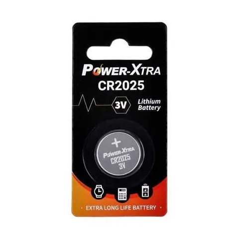 Power-Xtra CR2025 3V Lityum Düğme Pil