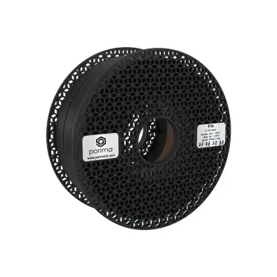 Porima 1.75mm PA Naylon Filament - 1kg, Siyah