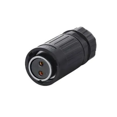 YA-20-J02PE-01-001 2-Pin Su Geçirmez Konnektör - Dişi