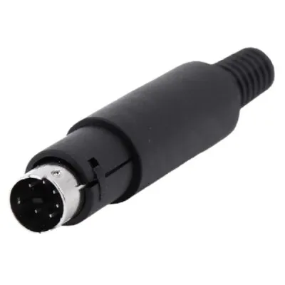 6 Pin Erkek Mini DIN Konnektör