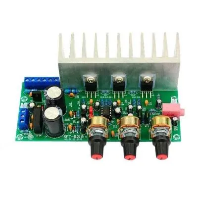 TDA2050 + TDA2030  18W + 18W / 32W 2.1-Kanallı Subwoofer Ses Güç Amplifikatör Kartı