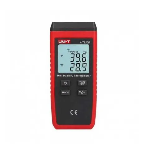 Unit UT 320D Mini Dijital 2 Kanal Termometre