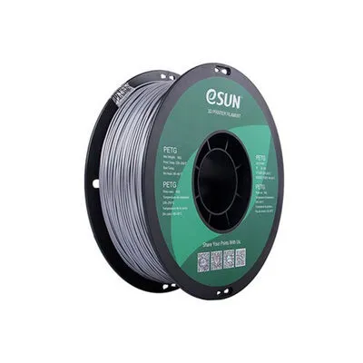 Filament 1.75mm PLA+ Gümüş eSun