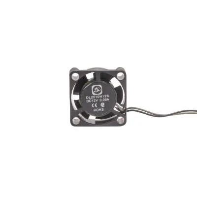 25x25x10mm 12V 0.08A Fan 2 Kablolu