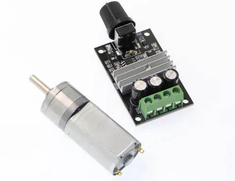 25mm 12v 10 Rpm Ve 6v 12v 3a Motor Sürücü Seti