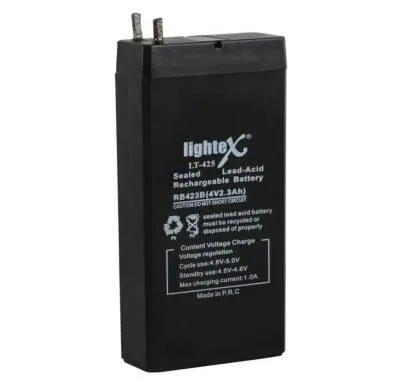 LT-425 4V 2.5 Ah Bakımsız Işıldak Aküsü
