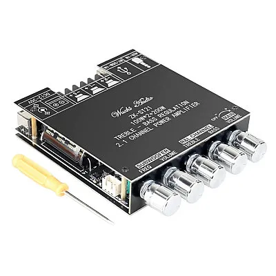 ZK-ST21 2x100W + 200W 2.1 Kanal Bluetooth Amfi Modülü