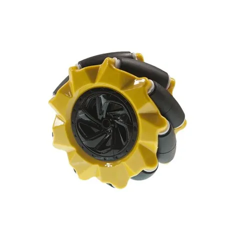 Mecanum Tekerlek Seti 80mm - Sarı (4 Adet)