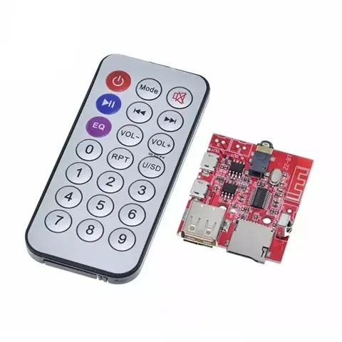 3W Araç Bluetooth 4.1 MP3 WAV Amfi Kiti - Uzaktan Kumandalı - SD Kart ve USB Destekli