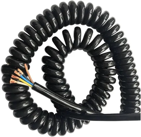 5 Damarlı Yaylı Spiral Kablo 2.5m 24AWG