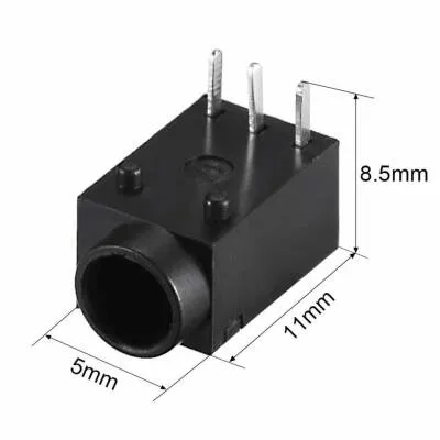 DC-003A 1mm Dişi Jack Şase 3 Pin