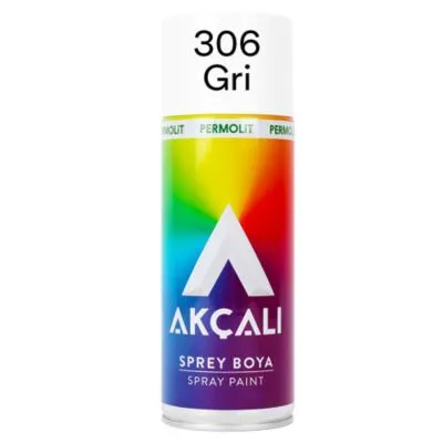 Permolit Akçalı Sprey Boya - 400mL,  Gri