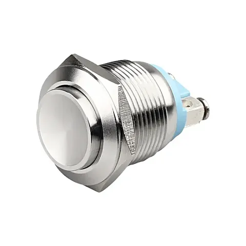 19mm Metal Basmalı Buton Yüksek Kafa