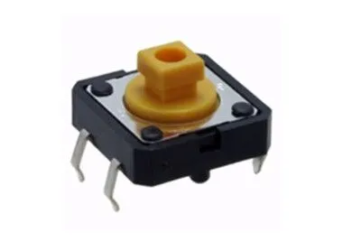 Tact Switch ( Buton )12x12, 7.3mm  -  4 Bacaklı, Connfly