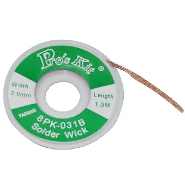 Proskit 8PK-031B Lehim Sökme Fitili - Lehim Emme Teli (Desoldering wick)