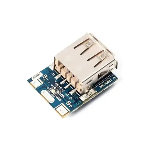 Lityum Pil Şarj Devresi - 5V USB Boost Modül