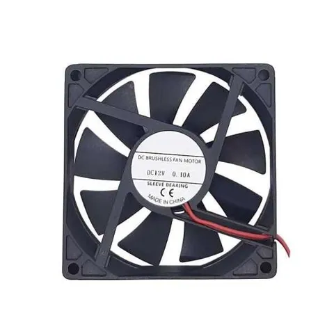 12V DC 2 Kablo FAN 80x80x25mm