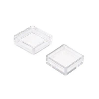 Tact Switch Kare Kapak ile Uyumlu Şeffaf Koruma Kılıfı